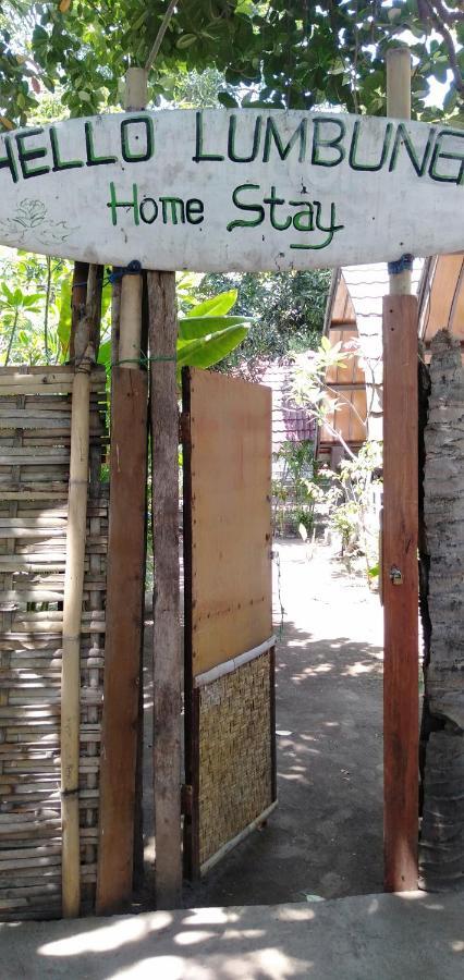 Hello Lumbung Homestay Gili Air Bagian luar foto